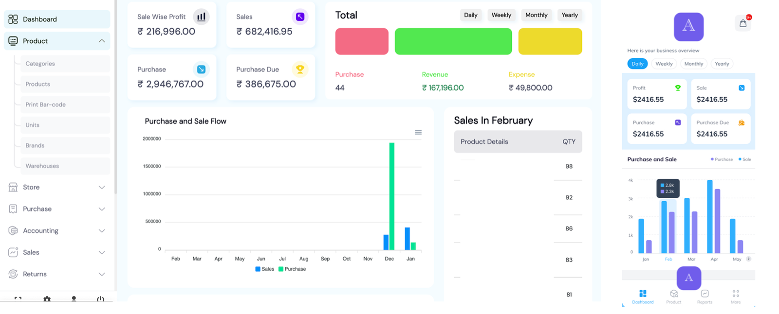 Hempworks POS screenshot