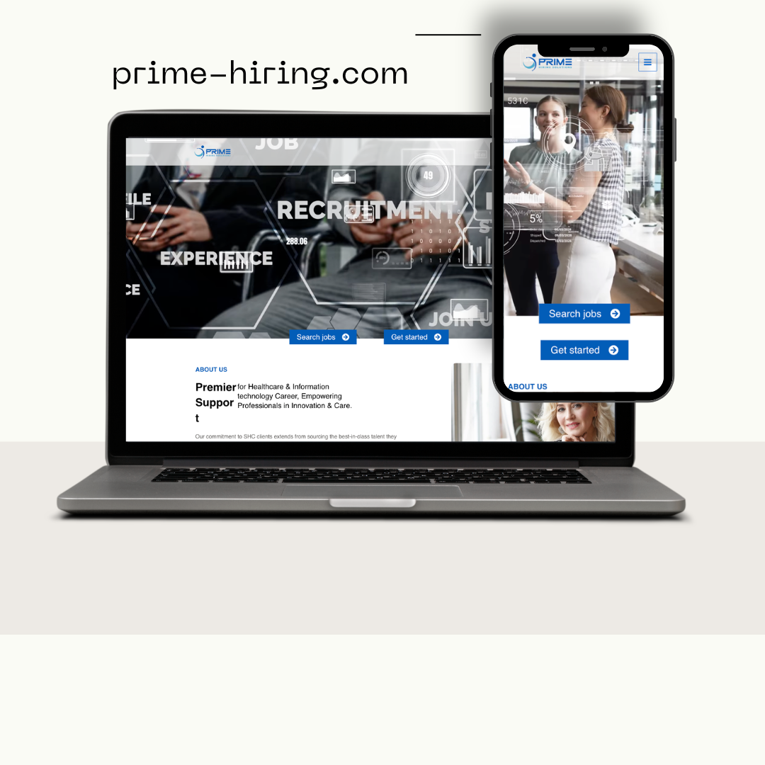 Prime Hiring platform screenshot